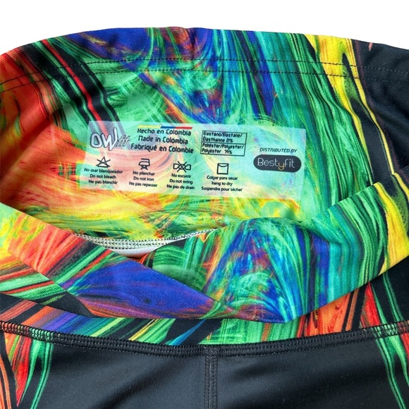OW Bestyfit Multicoloured Leggings-SizeS/M/L - Picture 2 of 5